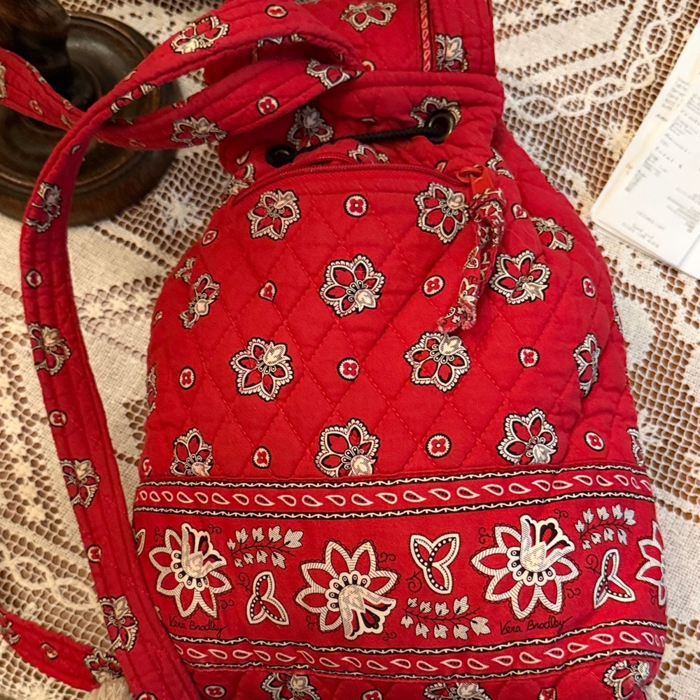 Vera Bradley Floral Quilted Backpack - Picture 3 of 8